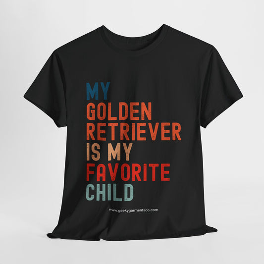 Golden Retriever Lover Tee, Dog Mom Shirt, Pet Owner Gift, Graphic Tee, Funny Animal Tee, Gift for Dog Lovers