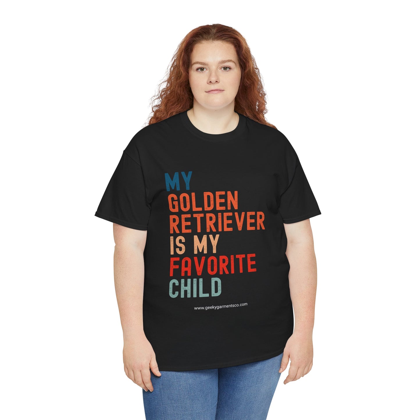 Golden Retriever Lover Tee, Dog Mom Shirt, Pet Owner Gift, Graphic Tee, Funny Animal Tee, Gift for Dog Lovers