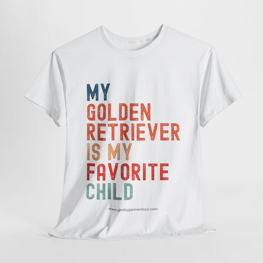 Golden Retriever Lover Tee, Dog Mom Shirt, Pet Owner Gift, Graphic Tee, Funny Animal Tee, Gift for Dog Lovers