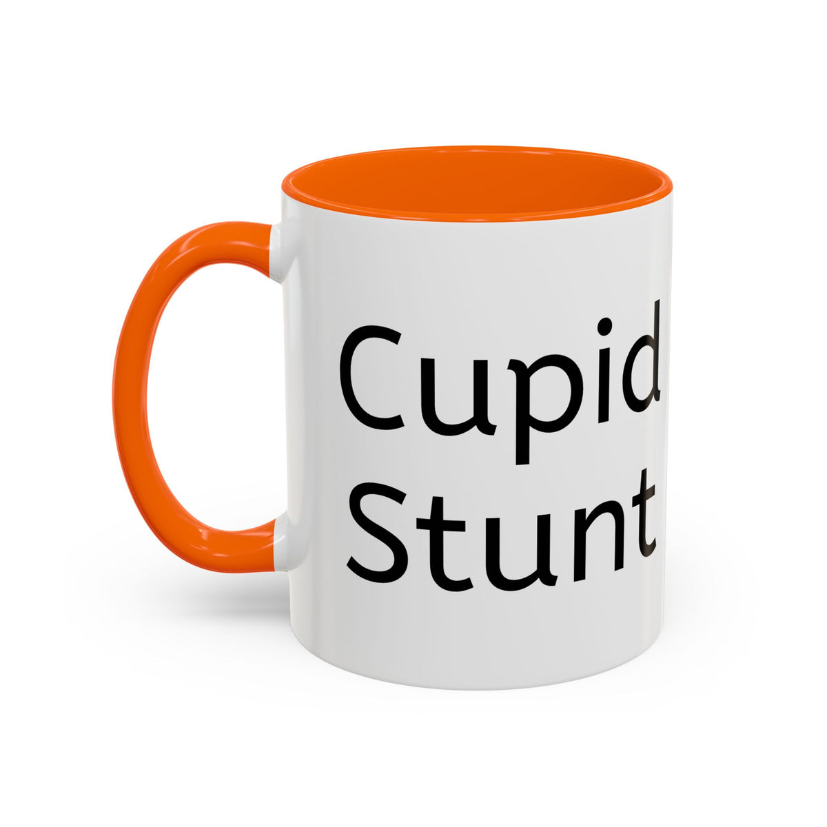 Cupid Stunt Mug - Funny Rude Valentine's Day Coffee Cup