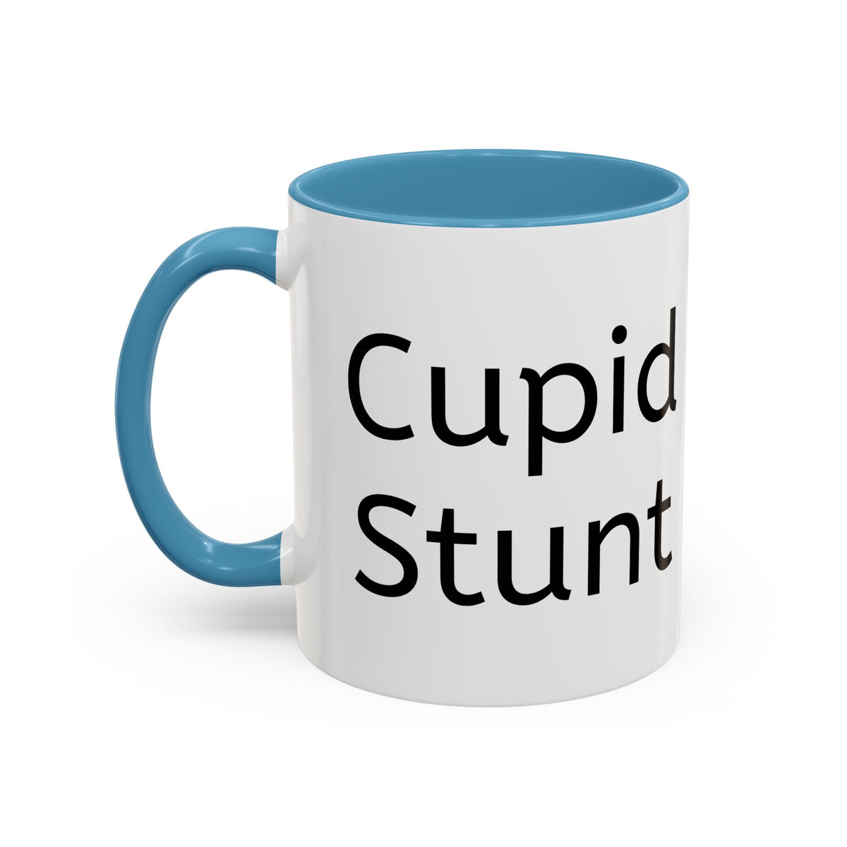 Cupid Stunt Mug - Funny Rude Valentine's Day Coffee Cup