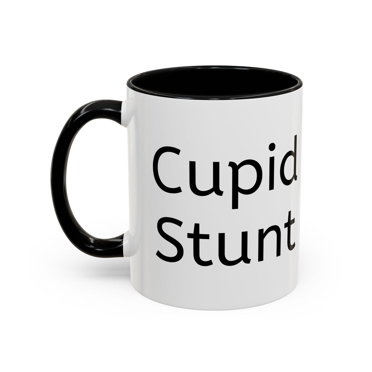 Cupid Stunt Mug - Funny Rude Valentine's Day Coffee Cup