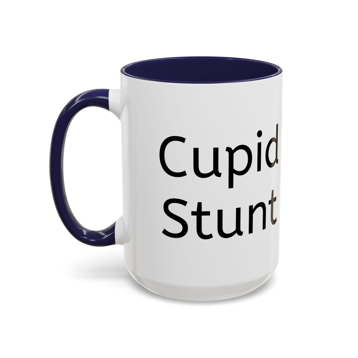 Cupid Stunt Mug - Funny Rude Valentine's Day Coffee Cup