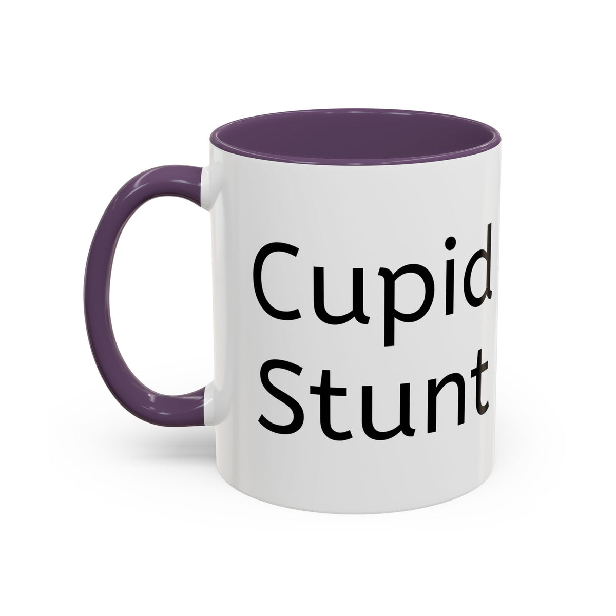 Cupid Stunt Mug - Funny Rude Valentine's Day Coffee Cup